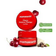 Mamaearth Cherry Moisture Therapy Lip Balm with Cherry & Vitamin E for Dry & Chapped Lips 15g Mamaearth Cherry Moisture Therapy Lip Balm with Cherry & Vitamin E for Dry & Chapped Lips 15g