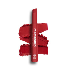 Mamaearth Moisture Matte Long Stay Lipstick Melon Red,Peach Nude,Pink Lemonade,Pink Tulip,Plum Punch,Raisin Punch & Raspberry Scarlet 2g Mamaearth Moisture Matte Long Stay Lipstick Melon Red,Peach Nude,Pink Lemonade,Pink Tulip,Plum Punch,Raisin Punch & Raspberry Scarlet 2g