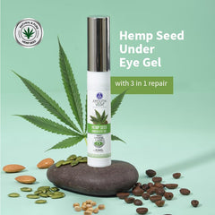 Aimil Ayouthveda Cosmetics Hemp Seed Under Eye Gel 15ml Aimil Ayouthveda Cosmetics Hemp Seed Under Eye Gel 15ml