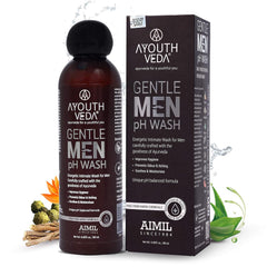 Aimil Ayouthveda Cosmetics Gentle Men pH Wash With pH Balanced Formula 180ml Aimil Ayouthveda Cosmetics Gentle Men pH Wash With pH Balanced Formula 180ml
