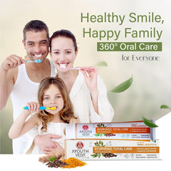 Aimil Ayouthveda Ayurvedic Natural,Charcoal White,Total Care & Mint Gel Whitening Toothpaste 100g Aimil Ayouthveda Ayurvedic Natural,Charcoal White,Total Care & Mint Gel Whitening Toothpaste 100g