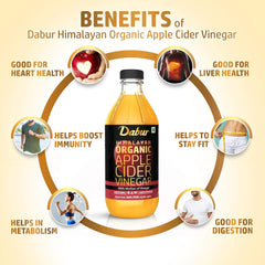 Dabur Ayurvedic Himalayan Organic Apple Cider Vinegar Drink Liquid 500ml Dabur Ayurvedic Himalayan Organic Apple Cider Vinegar Drink Liquid 500ml