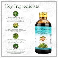 AVP Ayurvedic Kayyanyadi Coconut Oil 200ml & Oil 200ml AVP Ayurvedic Kayyanyadi Coconut Oil 200ml & Oil 200ml