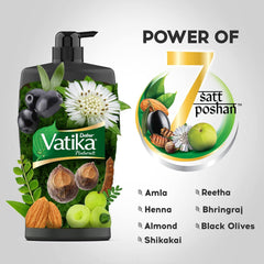 Dabur Ayurvedic Vatika Long & Black Hair Shampoo Dabur Ayurvedic Vatika Long & Black Hair Shampoo