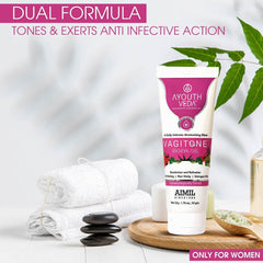 Aimil Ayouthveda Cosmetics Vagitone Vaginal Gel With Dual Formula 50gm Aimil Ayouthveda Cosmetics Vagitone Vaginal Gel With Dual Formula 50gm