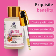 Aimil Ayouthveda Cosmetics D Tan Face Serum 30ml Aimil Ayouthveda Cosmetics D Tan Face Serum 30ml