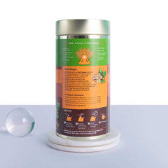 Organic India Tulsi Ginger Green Tea 25 Teabags,50 Teabgas & 100g Tin Organic India Tulsi Ginger Green Tea 25 Teabags,50 Teabgas & 100g Tin