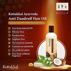 Kottakkal Ayurvedic Kottakkal ayurveda Anti dandruff Hair Oil 150ml Kottakkal Ayurvedic Kottakkal ayurveda Anti dandruff Hair Oil 150ml
