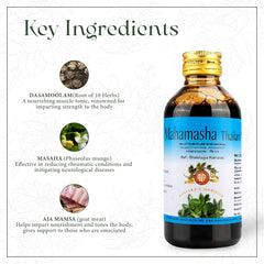 AVP Ayurvedic Mahamasha Thailam Oil 200ml & 450ml AVP Ayurvedic Mahamasha Thailam Oil 200ml & 450ml