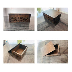 Wooden Decor Fancy Wooden Sweet Box Materials Mdf Pain Wooden Decor Fancy Wooden Sweet Box Materials Mdf Pain