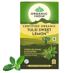 Organic India Tulsi Sweet Lemon Green Tea 25 Infusion Bag Organic India Tulsi Sweet Lemon Green Tea 25 Infusion Bag