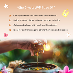 AVP Ayurvedic Baby Oil 100ml AVP Ayurvedic Baby Oil 100ml
