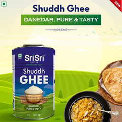Sri Sri Tattva Shuddh Ghee Danedar,Pure & Tasty Ghee Sri Sri Tattva Shuddh Ghee Danedar,Pure & Tasty Ghee