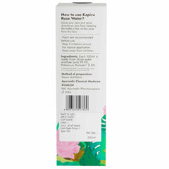 Kapiva Organic Rose Water Gulab Jal Spray 200ml Kapiva Organic Rose Water Gulab Jal Spray 200ml