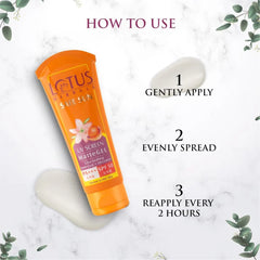 Lotus Herbals Cosmetics Safe Sun UV Screen MatteGEL Sunscreen SPF 50 PA+++ 100g