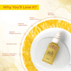 Lotus Herbals Cosmetics WhiteGlow Vitamin C + Gold Radiance Serum
