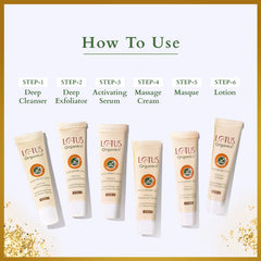 Lotus Herbals Cosmetics Gold Luxe Facial Kit