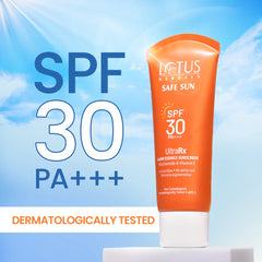 Lotus Herbals Cosmetics Safe Sun UltraRx Glow Essence Sunscreen SPF 30 50g