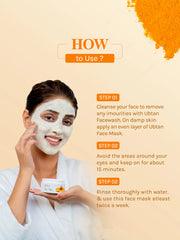 Lotus Herbals Cosmetics Radiance Boost Ubtan Face Mask 100g