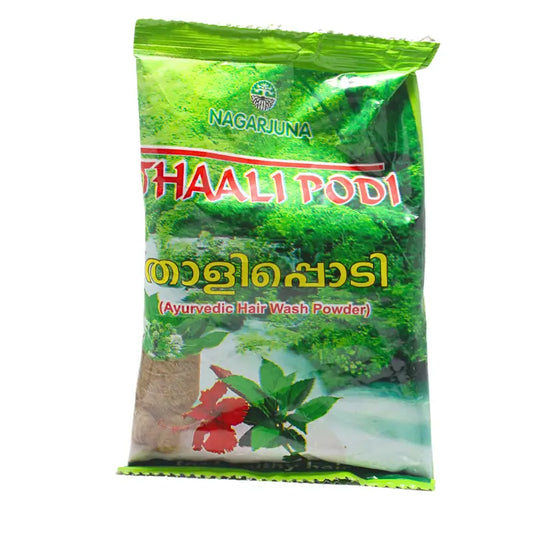 2 X Nagarjuna Ayurvedic Thaali Podi Hair Wash Powder 50Gm