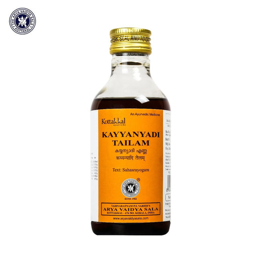 Kottakkal Ayurvedic Kayyanyadi Tailam Oil 200ml