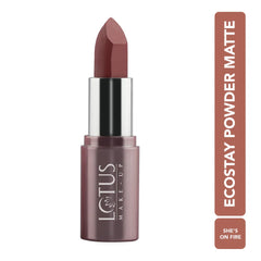 Lotus Make Up Cosmetics Ecostay Powder Matte Lip Color 4.2gm
