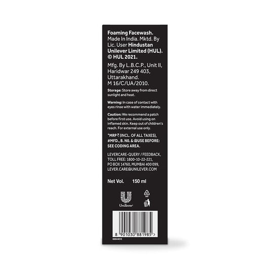 Pond's Cosmetics Pure Detox Foaming Brush Facewash 150ml