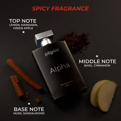 Pilgrim Cosmetics Alpha Eau De Parfum Men 100ml