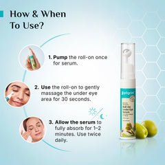 Pilgrim Cosmetics Squalane Roll On Under Eye Serum 15ml
