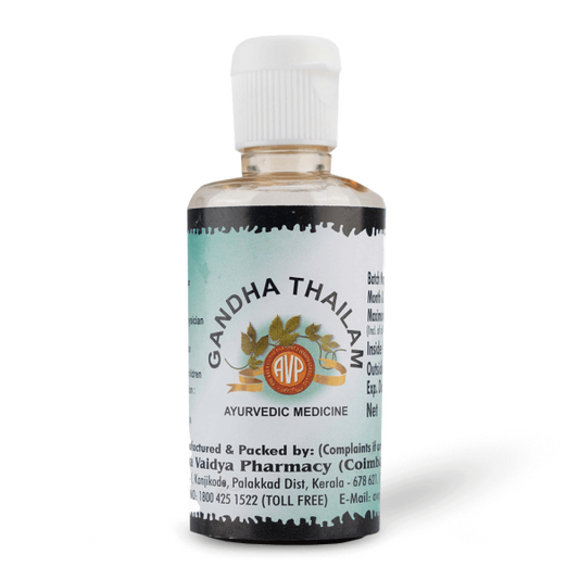 AVP Ayurvedic Gandha Thailam Oil 10ml & 25ml