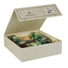 Organic India Exotic Brew Gift Box with Tea Infuser 3 X 100g