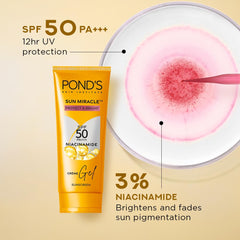 POND's Cosmetics Sun Miracle Spf 50 Pa+++ Crème Gel Sunscreen