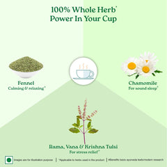 Organic India Tulsi Honey Chamomile Green Tea 25 Teabags