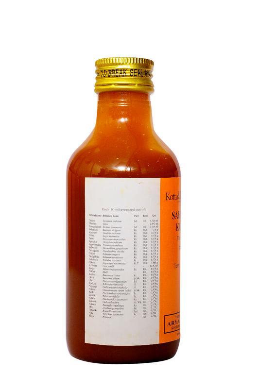 Kottakkal Ayurvedic Sahacharadi Kuzhampu Oil 200ml & 500ml