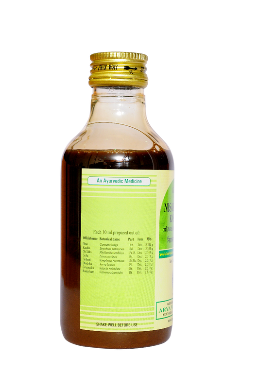 Kottakkal Ayurvedic Nisakathakadi Kashayam Liquid 200ml