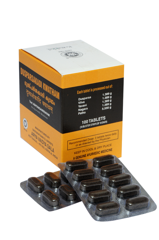 Kottakkal Ayurvedic Dusparsakadi Kwatham 100 Tablets