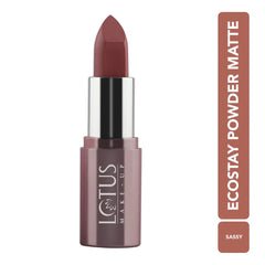 Lotus Make Up Cosmetics Ecostay Powder Matte Lip Color 4.2gm