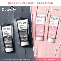 POND'S Bright Beauty Mineral Clay Facial Foam 90GM