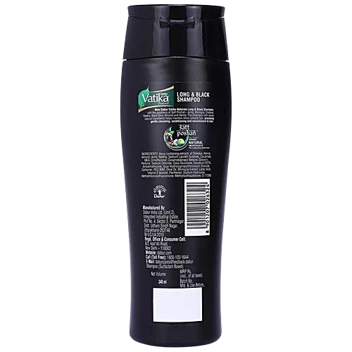 Dabur Ayurvedic Vatika Long & Black Hair Shampoo