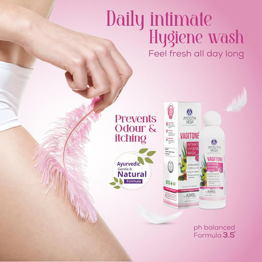Aimil Ayouthveda Cosmetics Vagitone Intimate Hygiene Wash