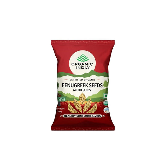 Organic India Fenugreek Seeds (Methi Seeds) 100g