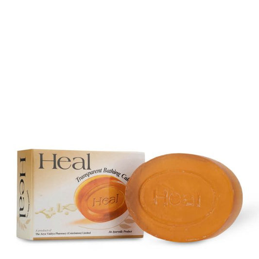 AVP Ayurvedic Heal Transparent Bathing Cake Soap 75gm