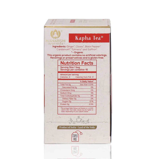 Maharishi Ayurveda Organic Kapha Tea 15 Tea Bags