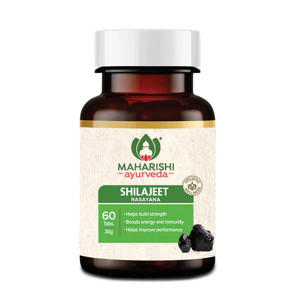 Maharishi Ayurveda Shilajeet Rasayana For Strength,Stamina and Endurance 60 Tablets