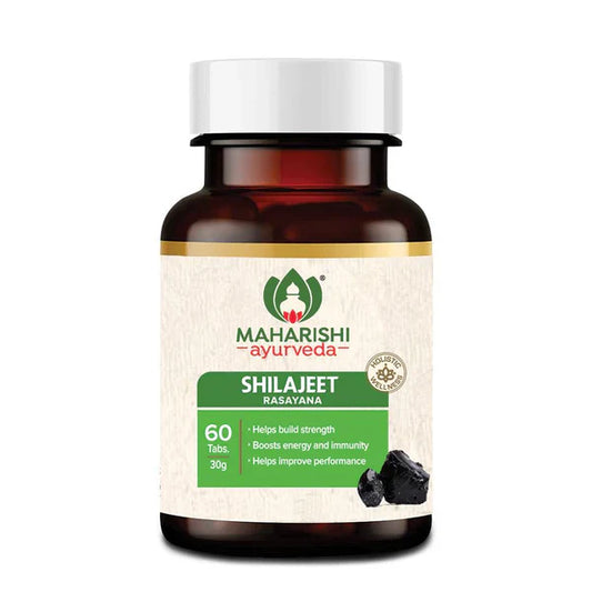 Maharishi Ayurveda Shilajeet Rasayana For Strength,Stamina and Endurance 60 Tablets