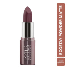 Lotus Make Up Cosmetics Ecostay Powder Matte Lip Color 4.2gm