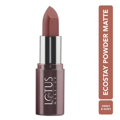 Lotus Make Up Cosmetics Ecostay Powder Matte Lip Color 4.2gm