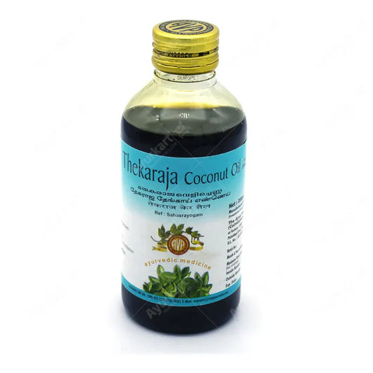 AVP Ayurvedic Thekaraja Coconut Oil 200ml & Thailam Oil 200ml