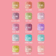Lotus Makeup Cosmetics Ecostay Cookie Crumble Nail Enamel Chip Resistent 10ml