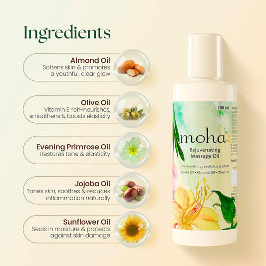 Moha Ayurvedic Rejuvenating Massage Oil
